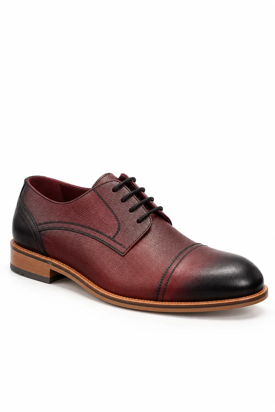 213 Klasik Derby Bordo görsel 4