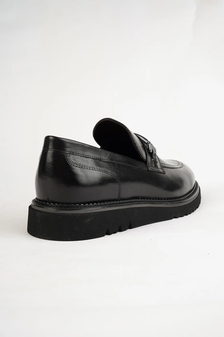 1923 Metal Aksesuarlı Loafer Siyah görsel 8