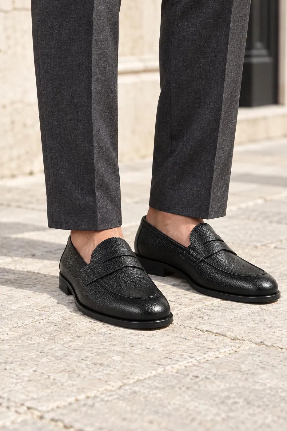 T-T1003 Loafer Siyah