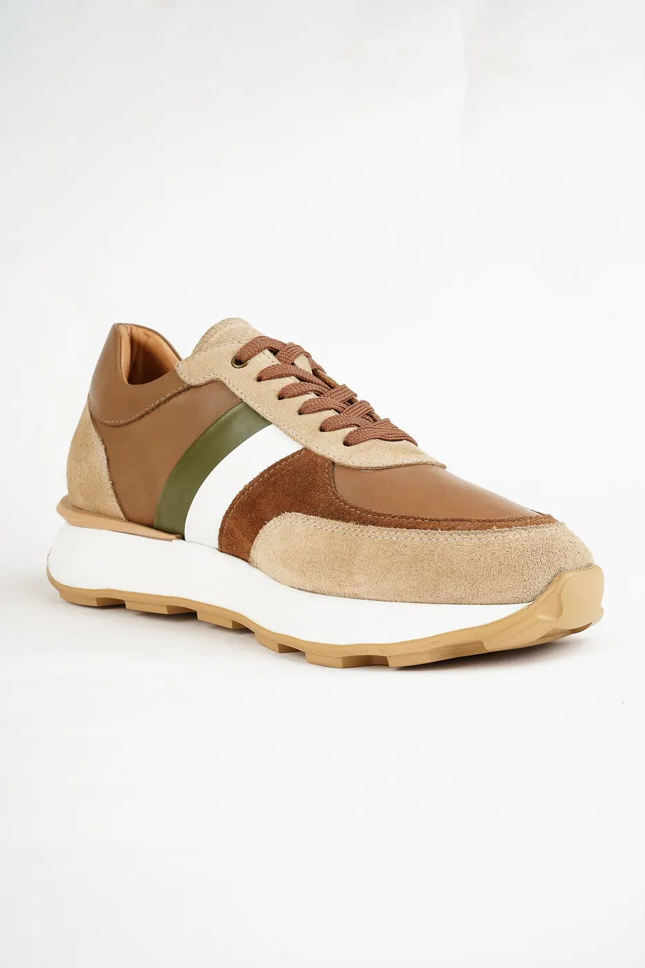 1579 Sneaker Bej görsel 7