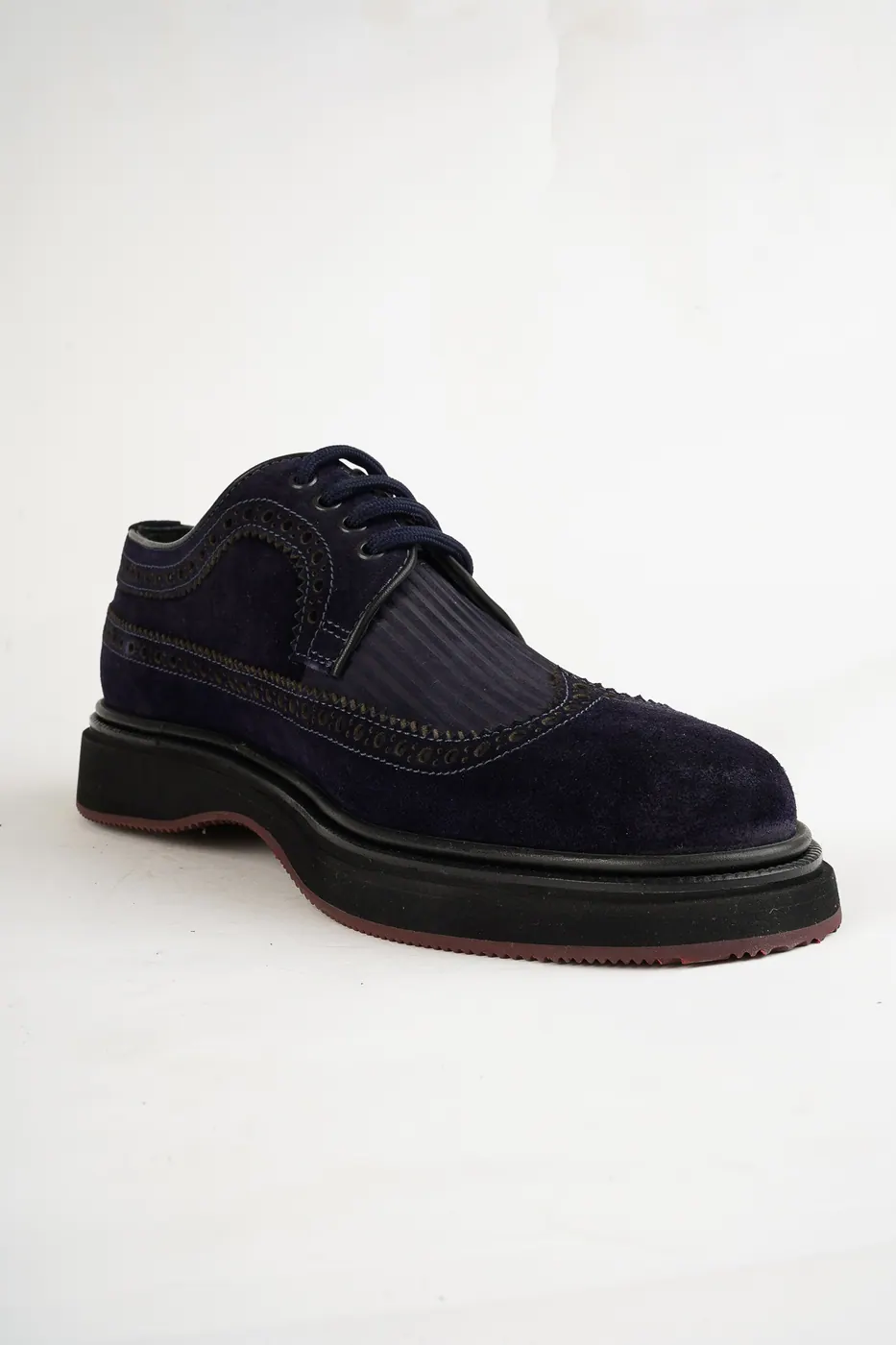 1905 Brogue Ayakkabı Lacivert görsel 7