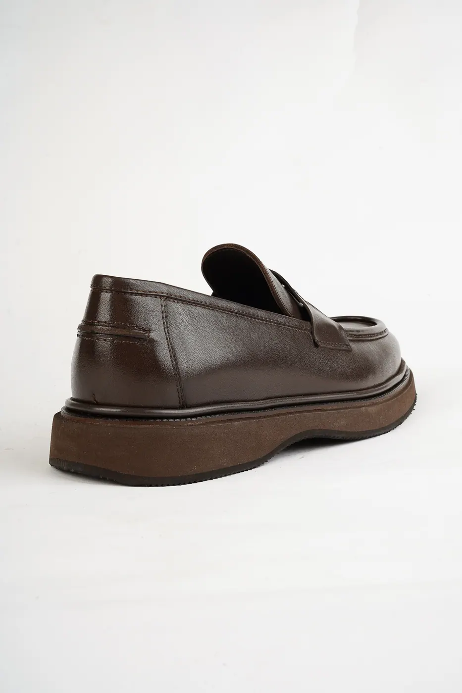 3236 Loafer Kahve Deri görsel 8