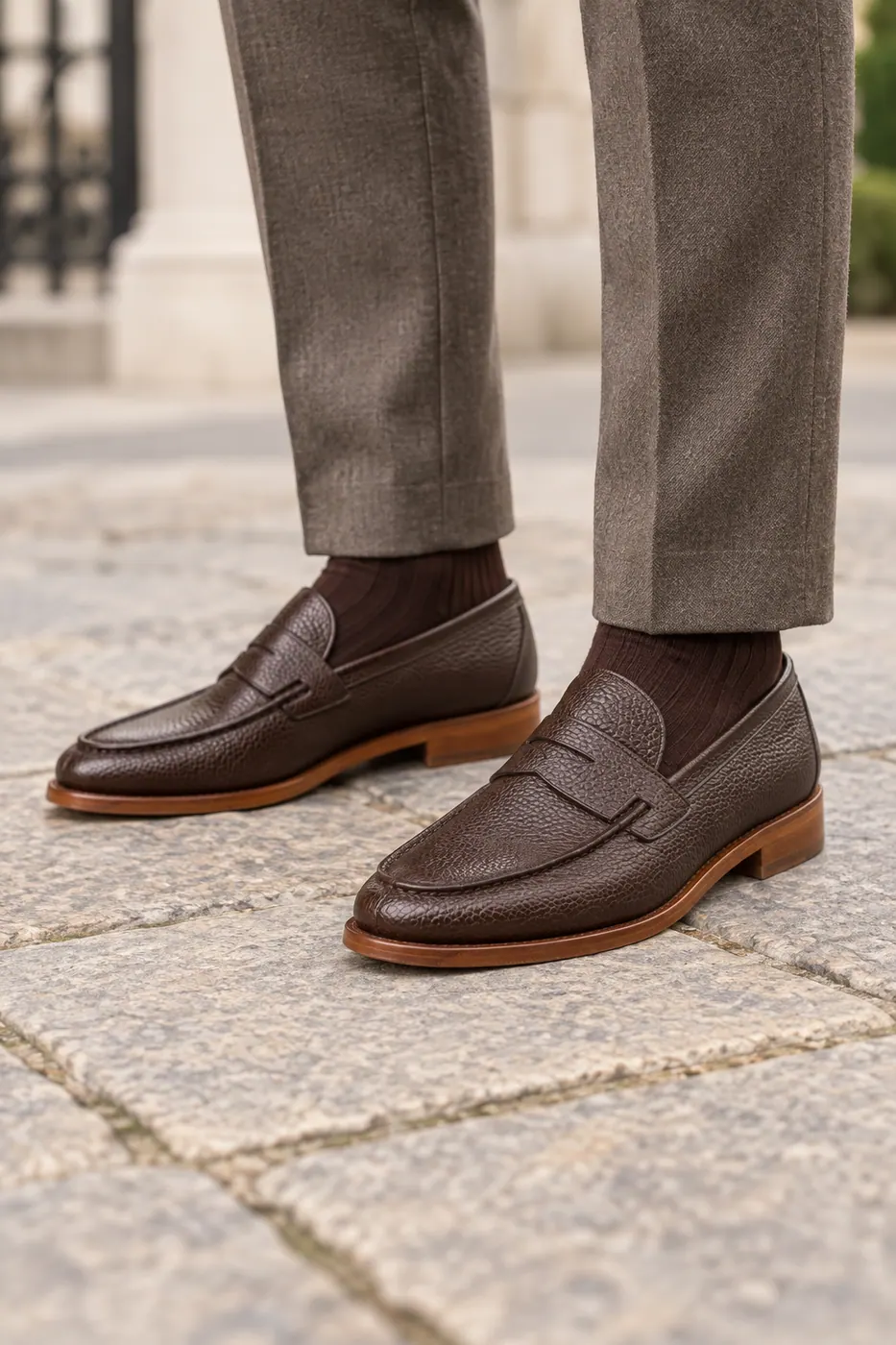 D130-14 Klasik Loafer — Kahve