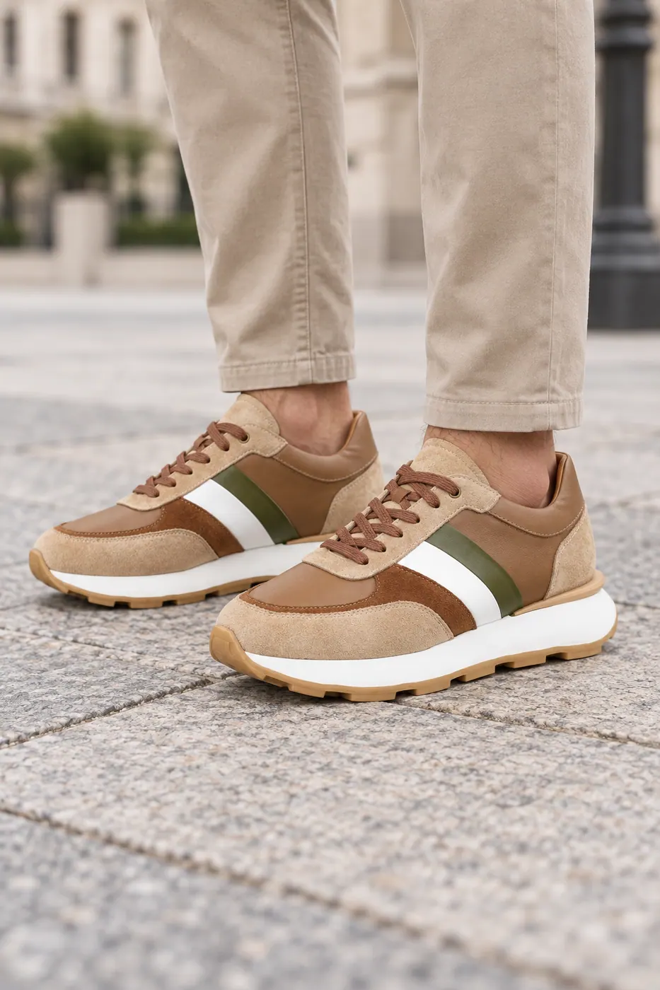 1600 Sneaker — Beyaz