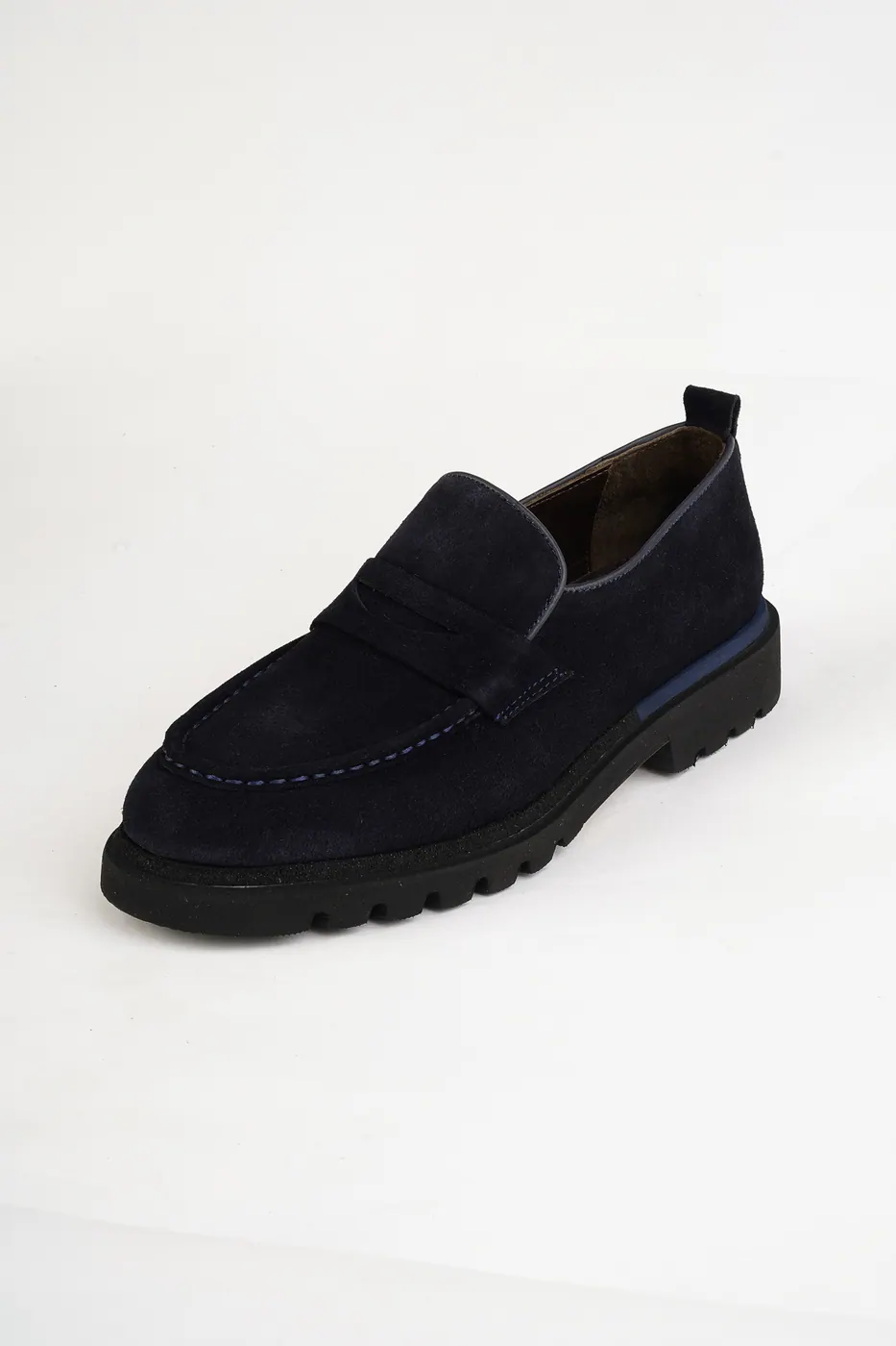 1517 Loafer Lacivert Suede görsel 4