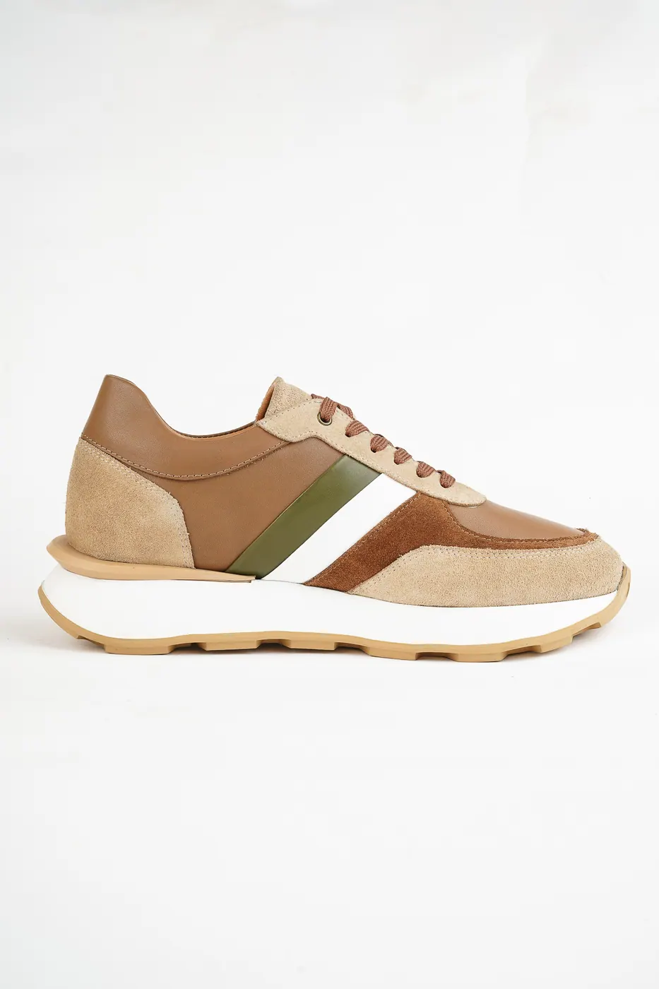 1579 Sneaker Bej görsel 6