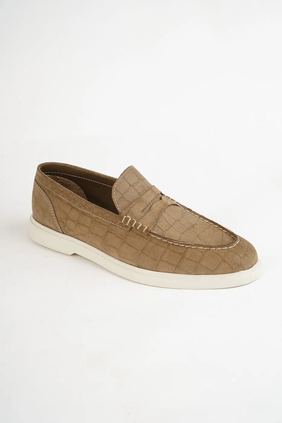 T1009 Loafer Bej görsel 4