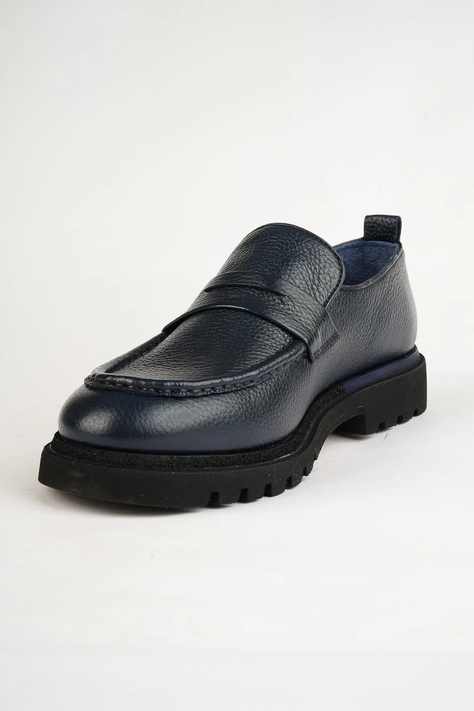 1517 Loafer Lacivert Deri görsel 6