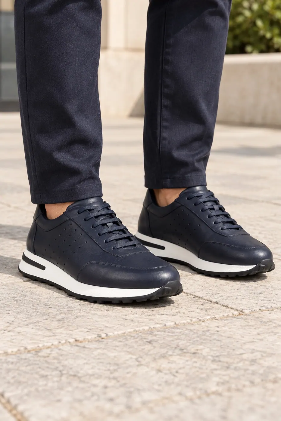 1891 Sneaker Siyah Deri