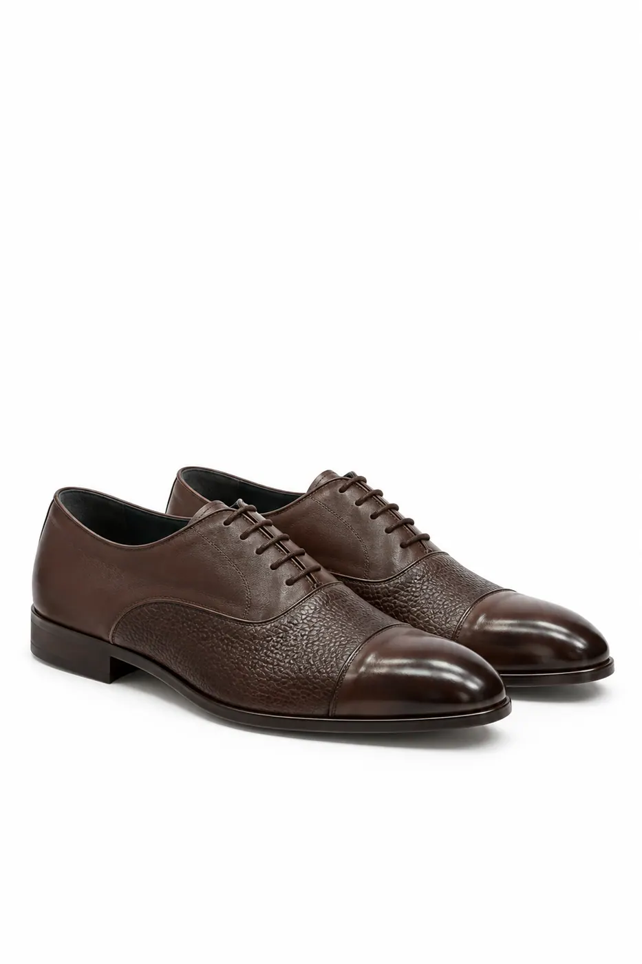 246 Klasik Oxford Kahve görsel 3