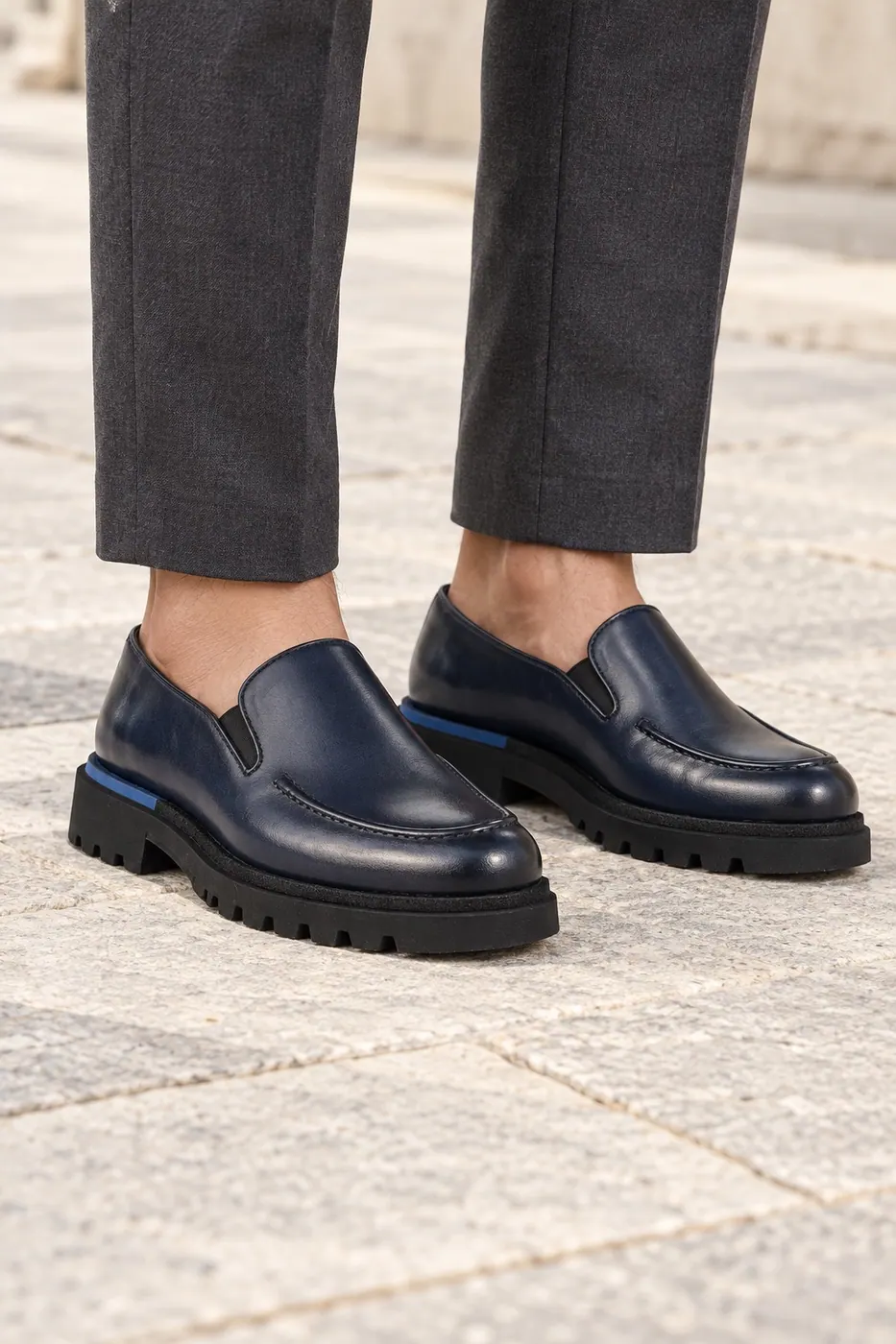 1597-1 Loafer — Lacivert