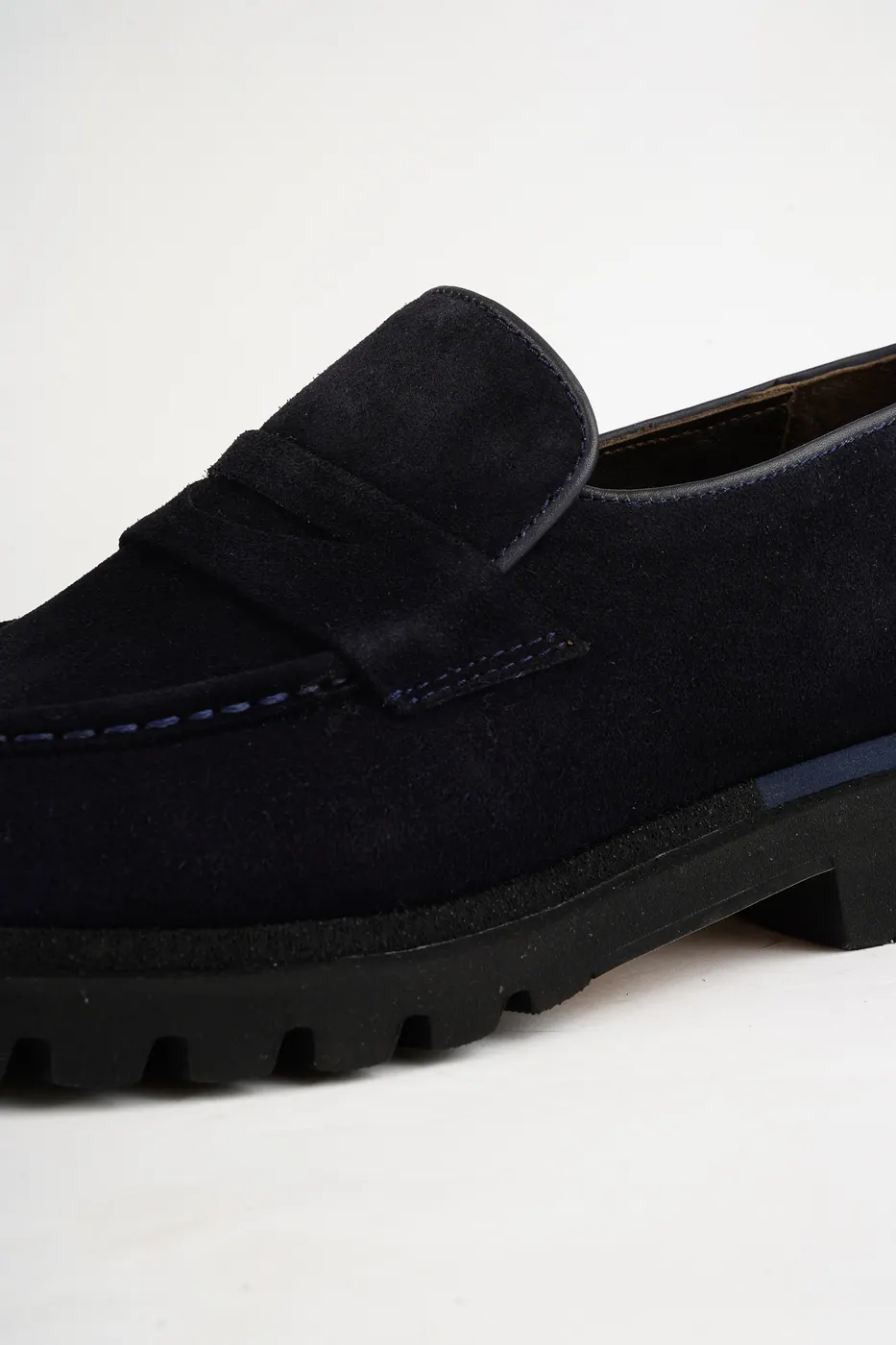 1517 Loafer Lacivert Suede görsel 5