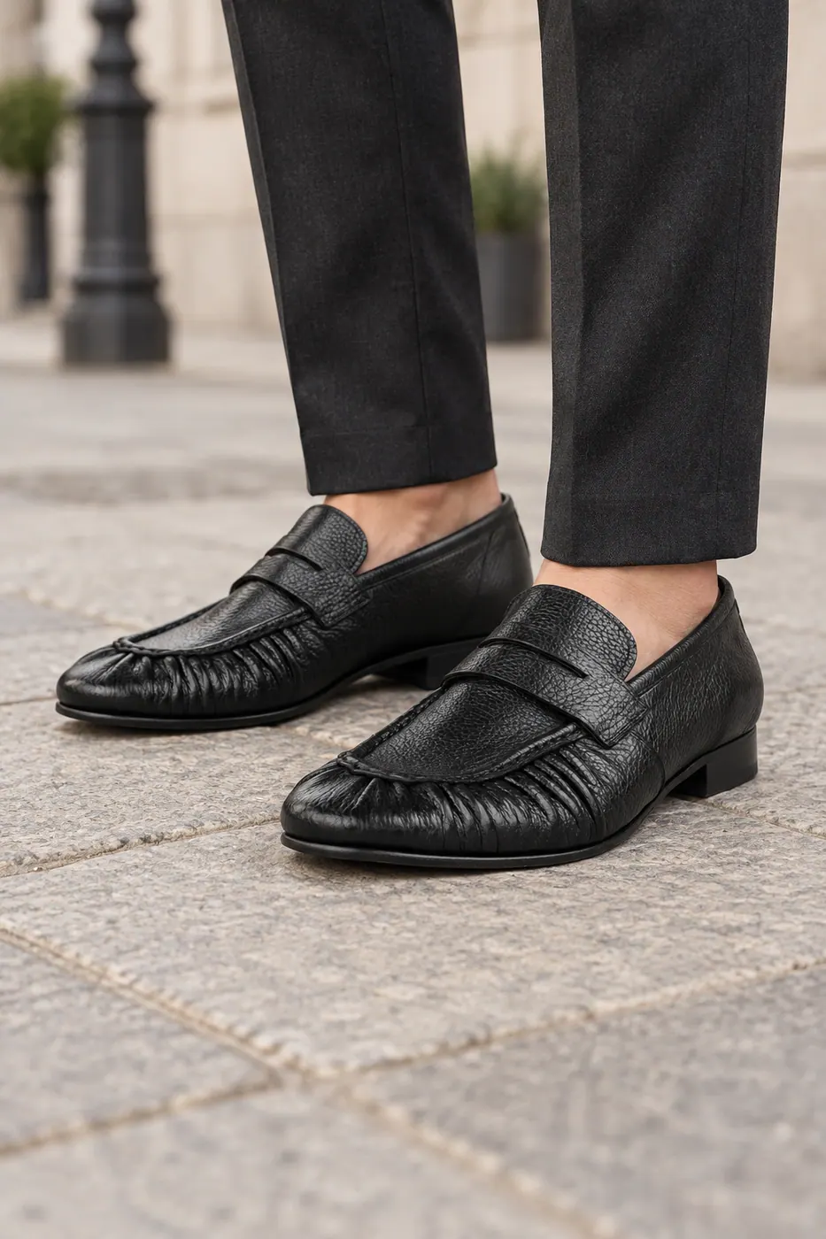 1517 Loafer Siyah Klasik