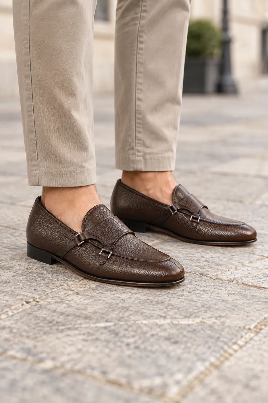 T-1006 Klasik Loafer — Kahve