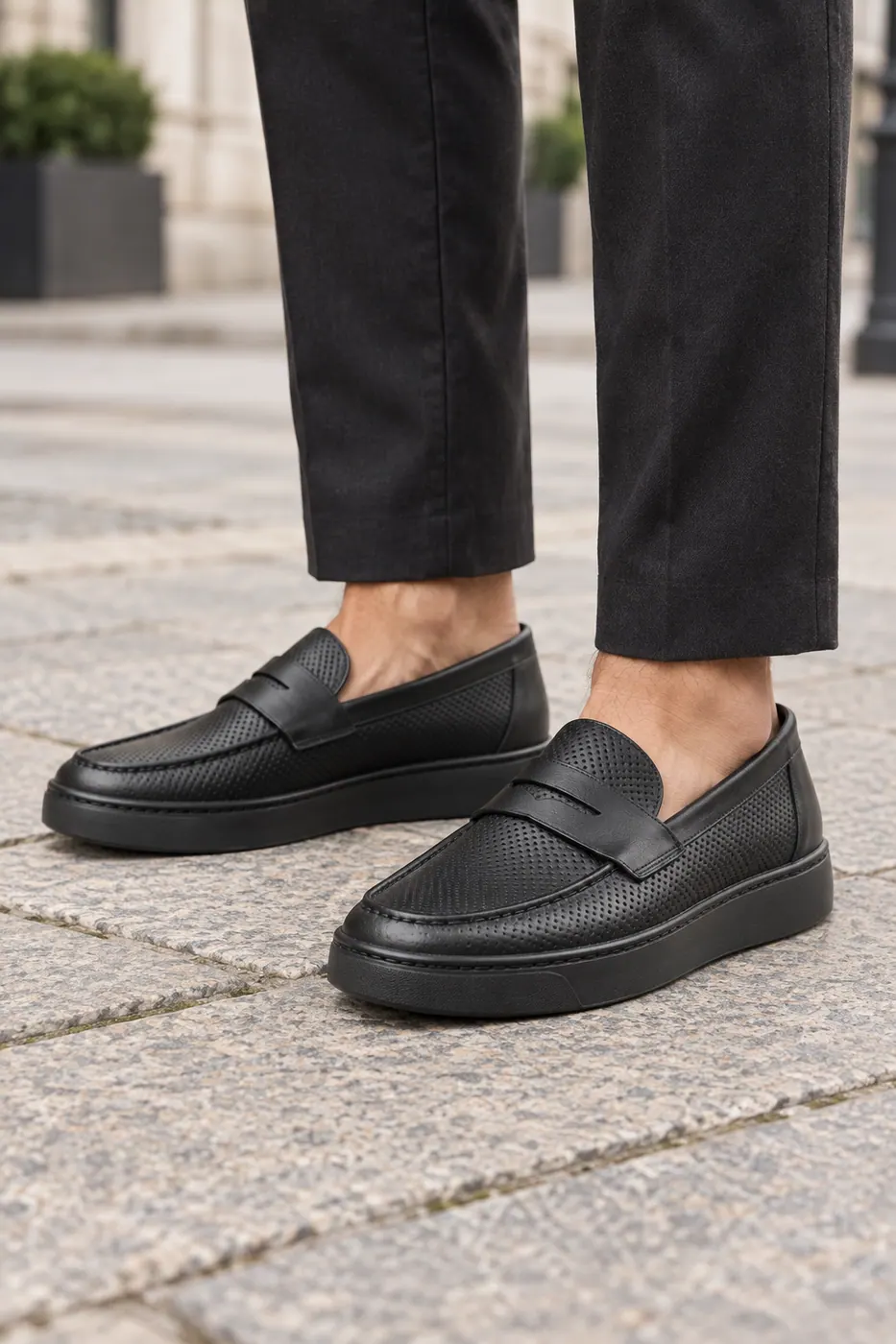 B349-18 Loafer — Bej