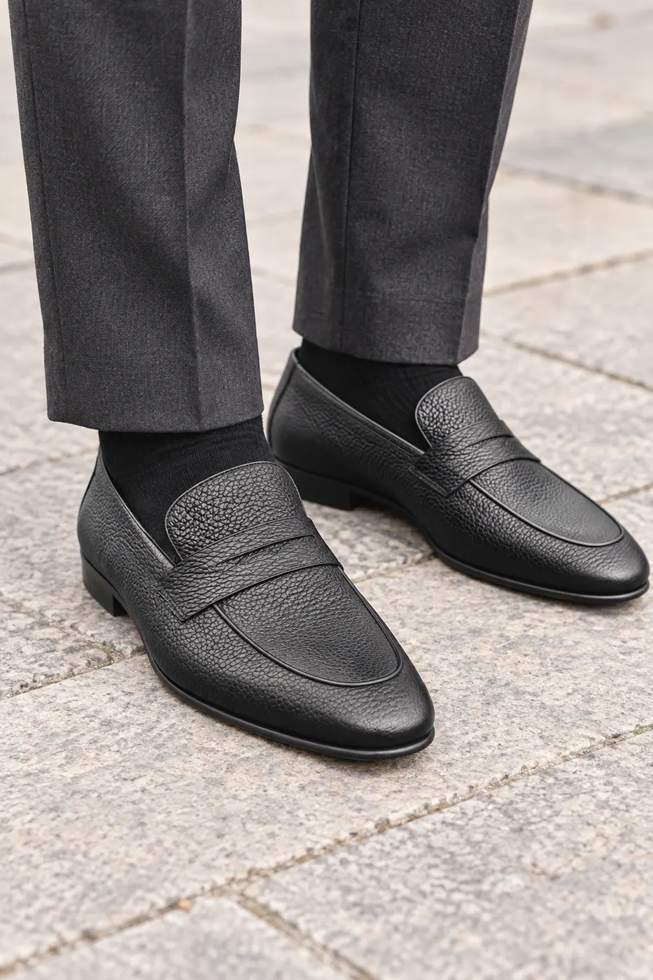 20 Penny Loafer — Siyah