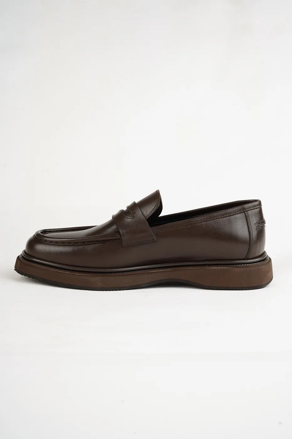 3236 Loafer Kahve Deri görsel 6