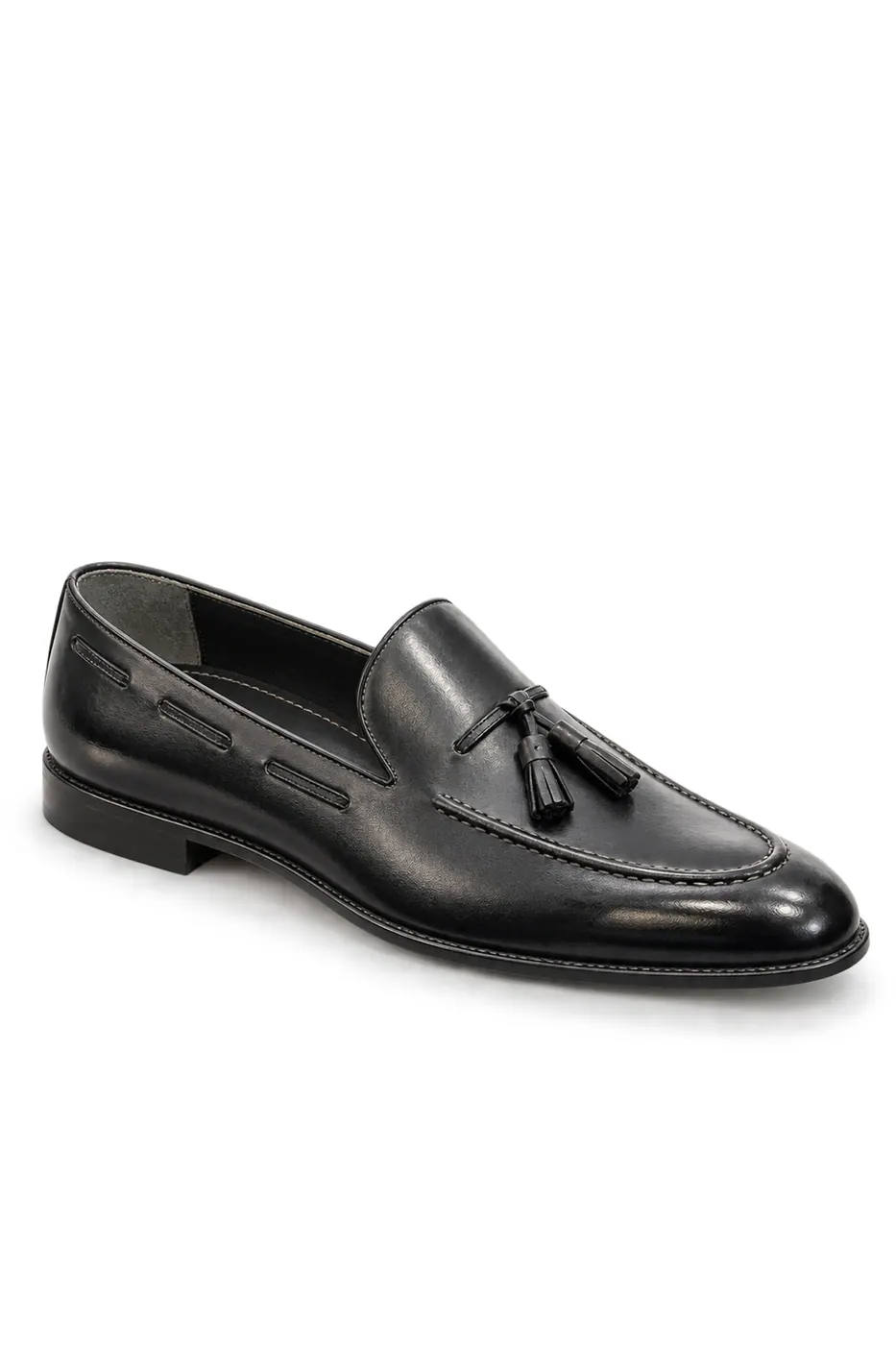 308 Püsküllü Loafer Siyah görsel 4