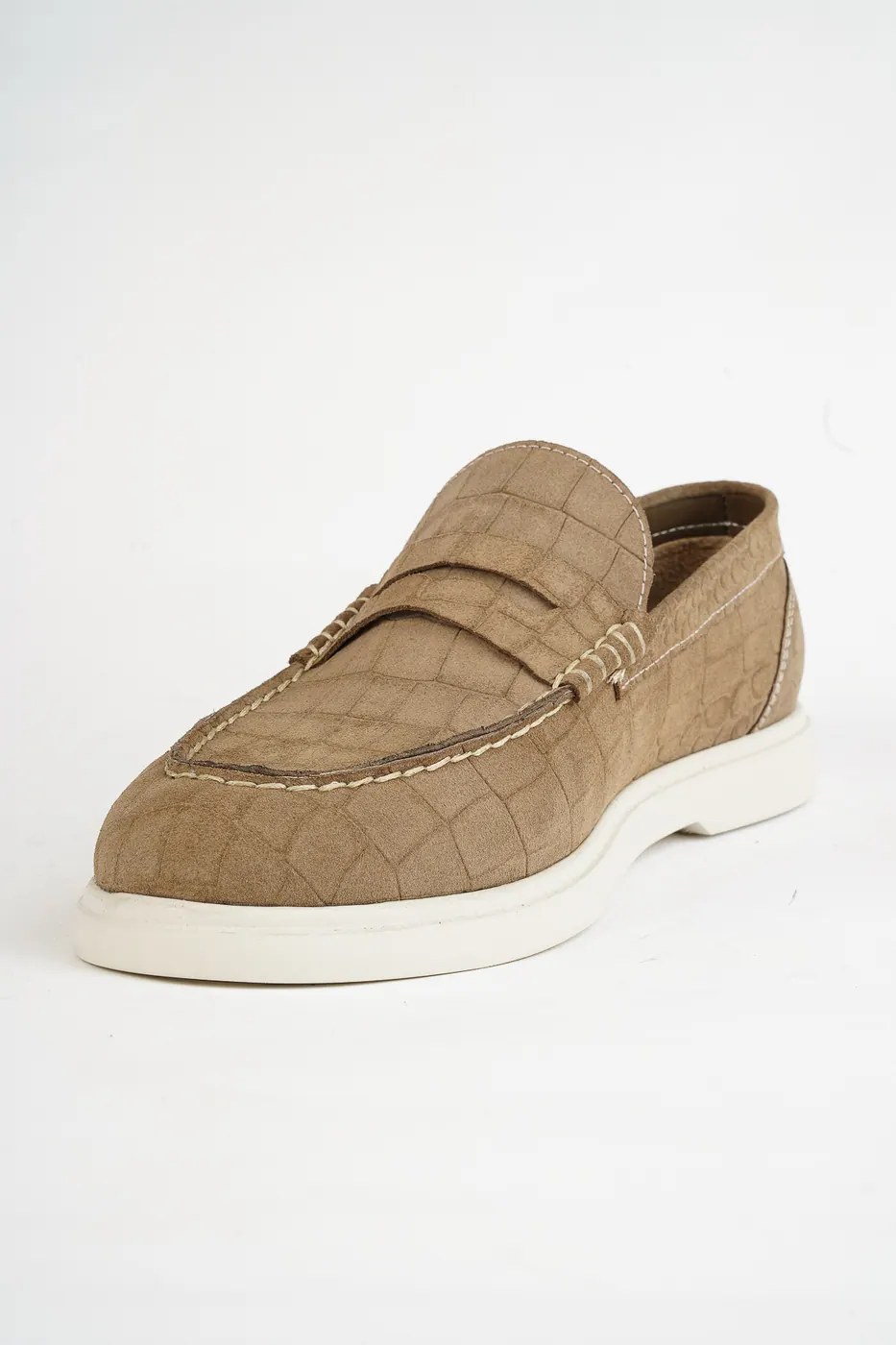 T1009 Loafer Bej görsel 7