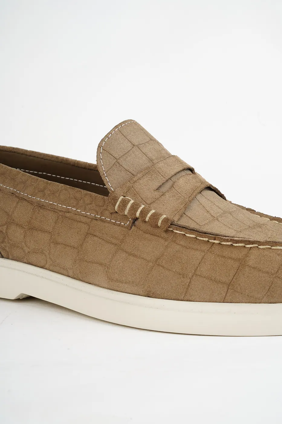 T1009 Loafer Bej görsel 5