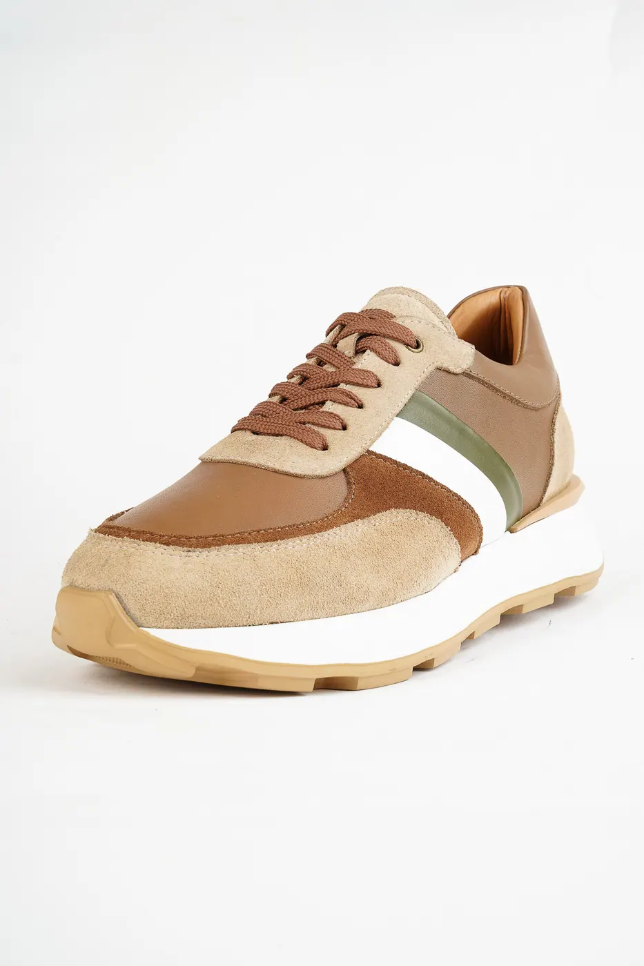 1579 Sneaker Bej görsel 3