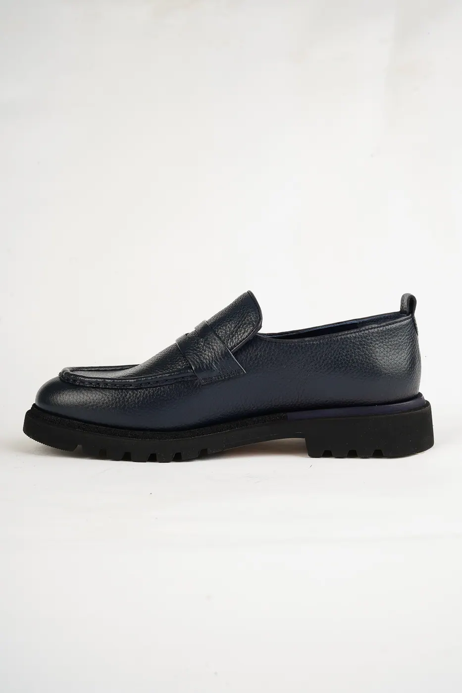 1517 Loafer Lacivert Deri görsel 5