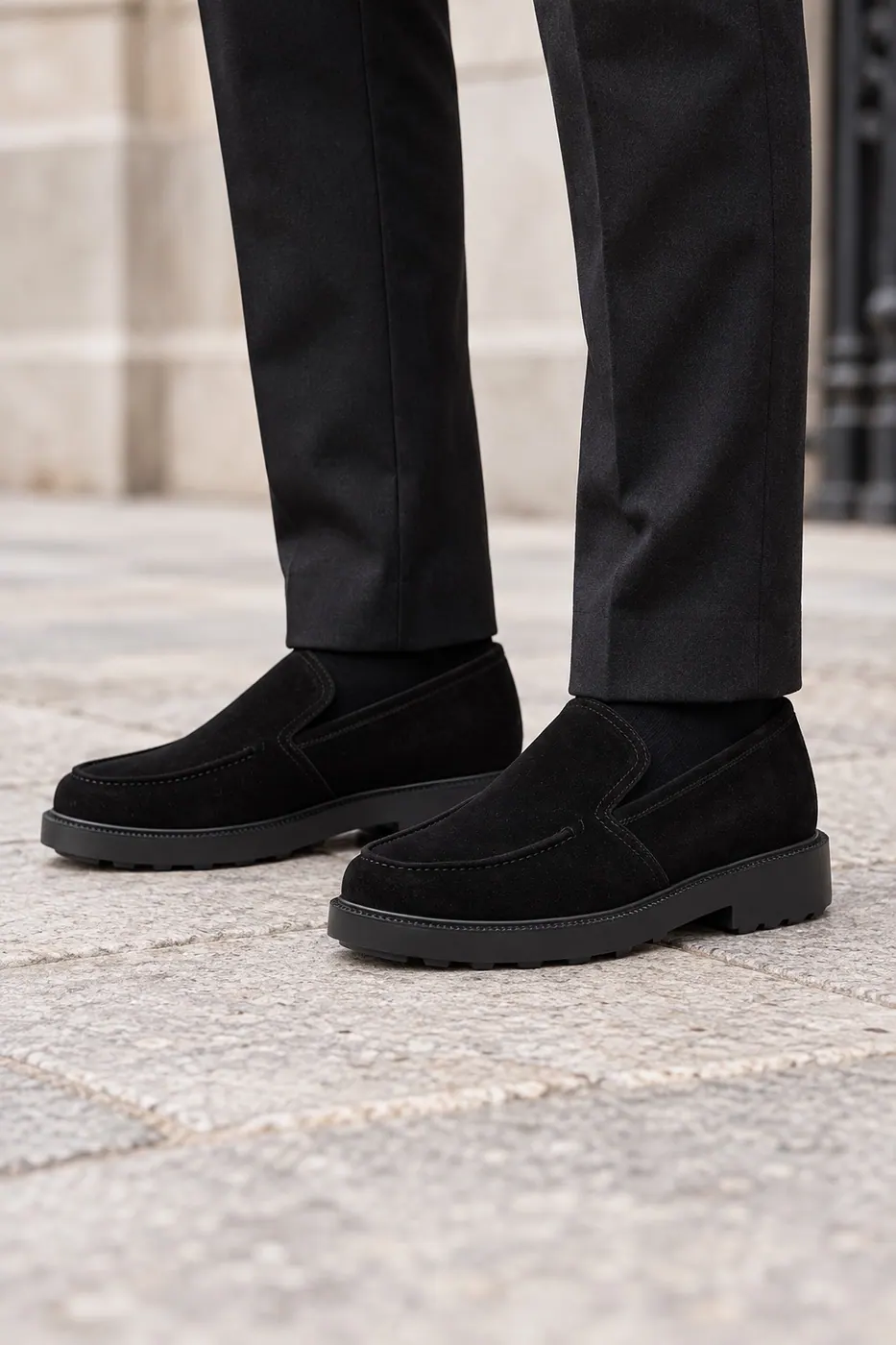 1664 Loafer — Siyah Deri