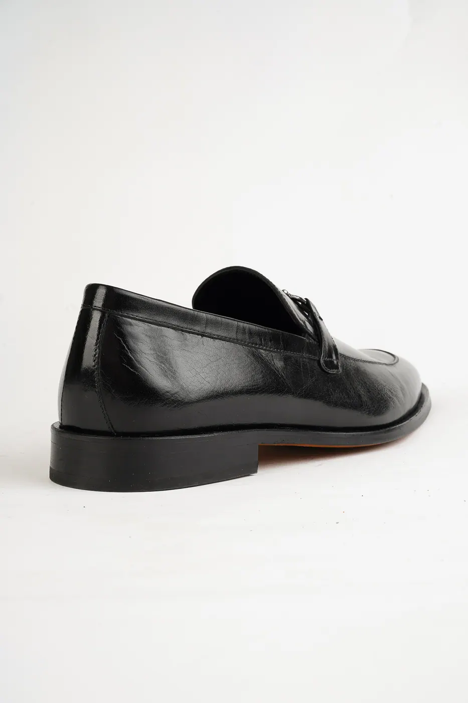 1863 Metal Aksesuarlı Loafer Siyah görsel 8