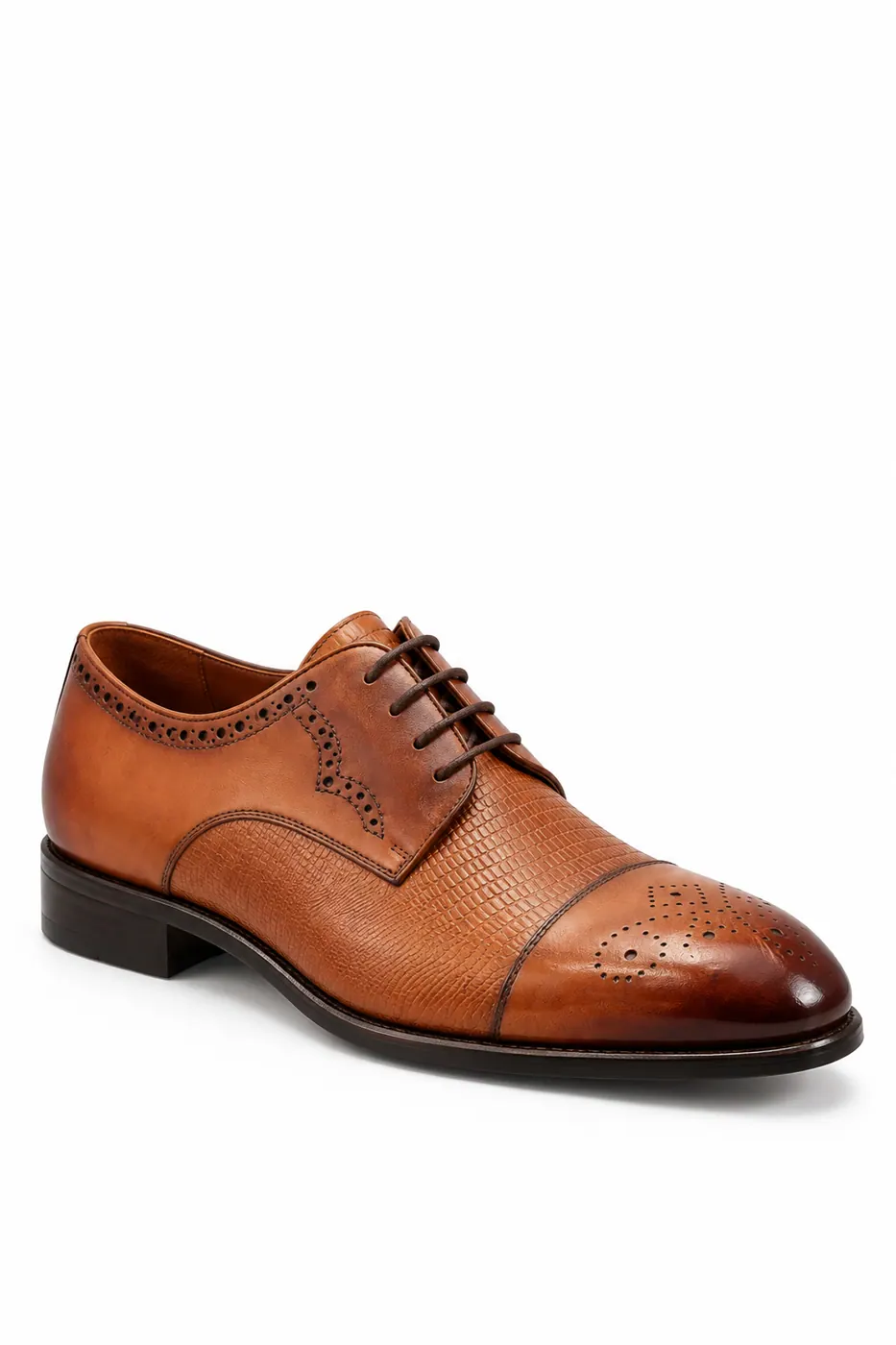 206 Brogue Derby Taba görsel 4