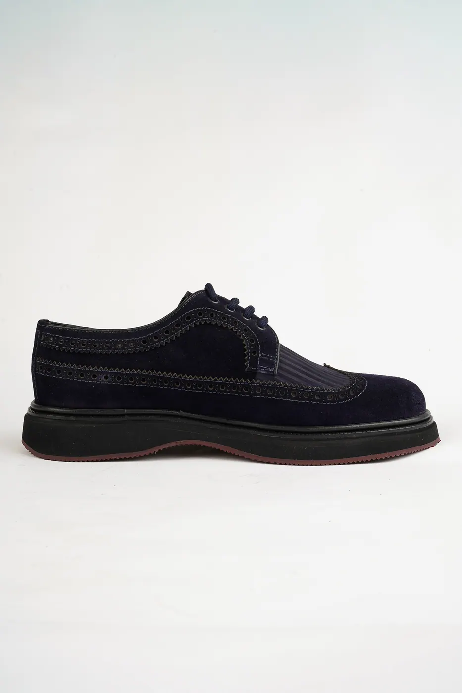 1905 Brogue Ayakkabı Lacivert görsel 6