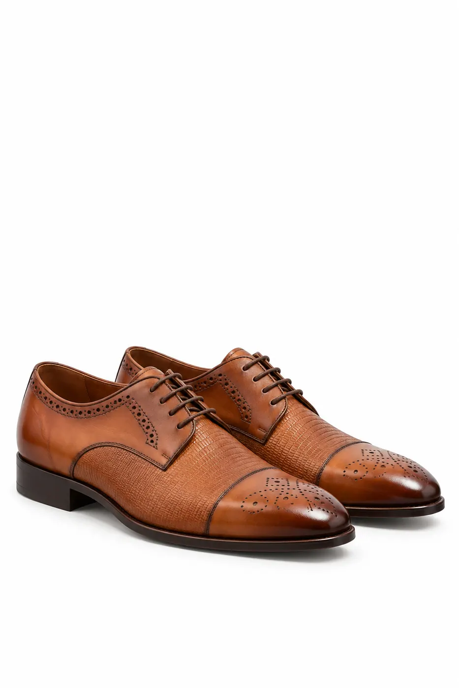 206 Brogue Derby Taba görsel 3